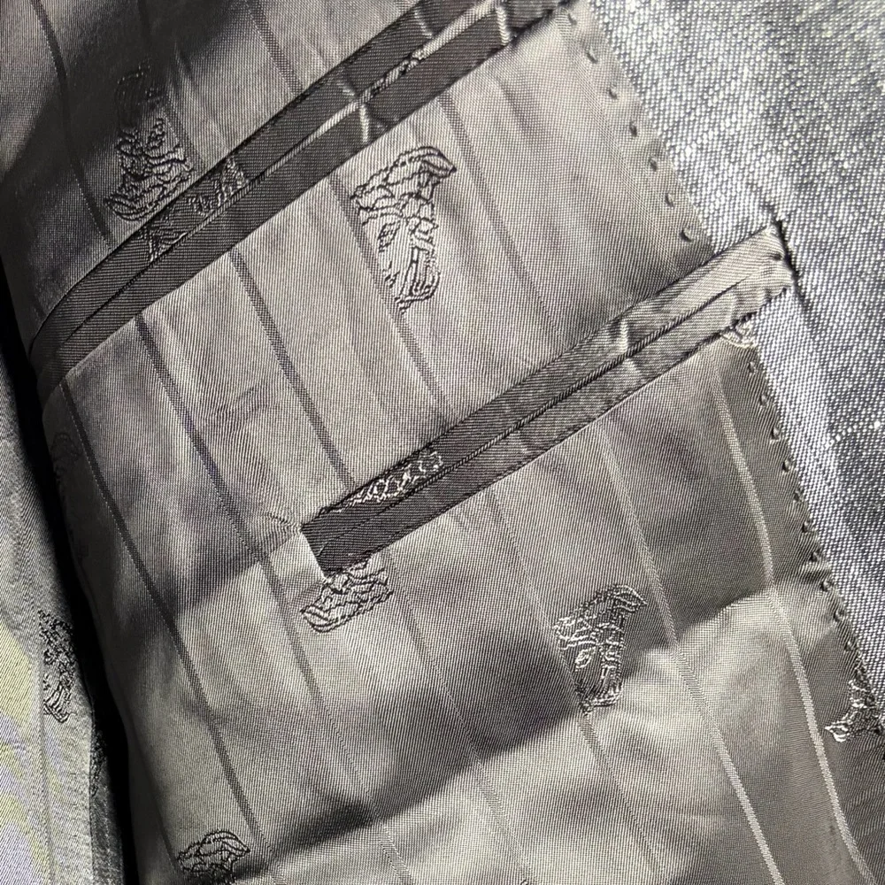 Versace Collection Linen Wool Blazer Sz 54 US 44 Gianni Versace NWT Old Money